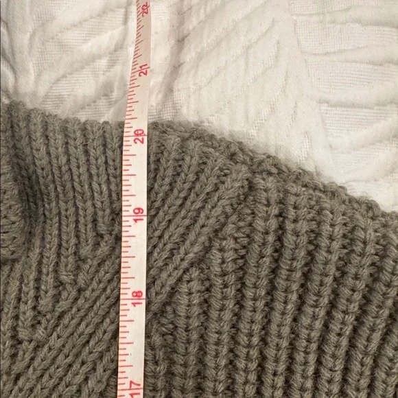 Mango olive green sweater - Picture 8 of 9